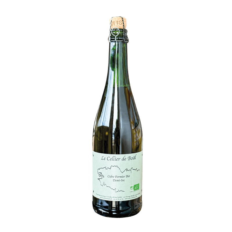 Picard Réunion Cidre fermier Bio Demi Sec