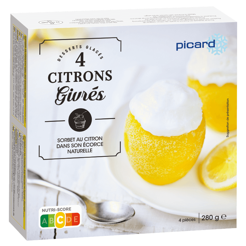 4 citrons givrés - 35611 - Picard Réunion