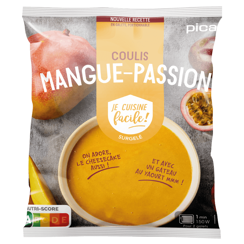 Coulis mangue-passion