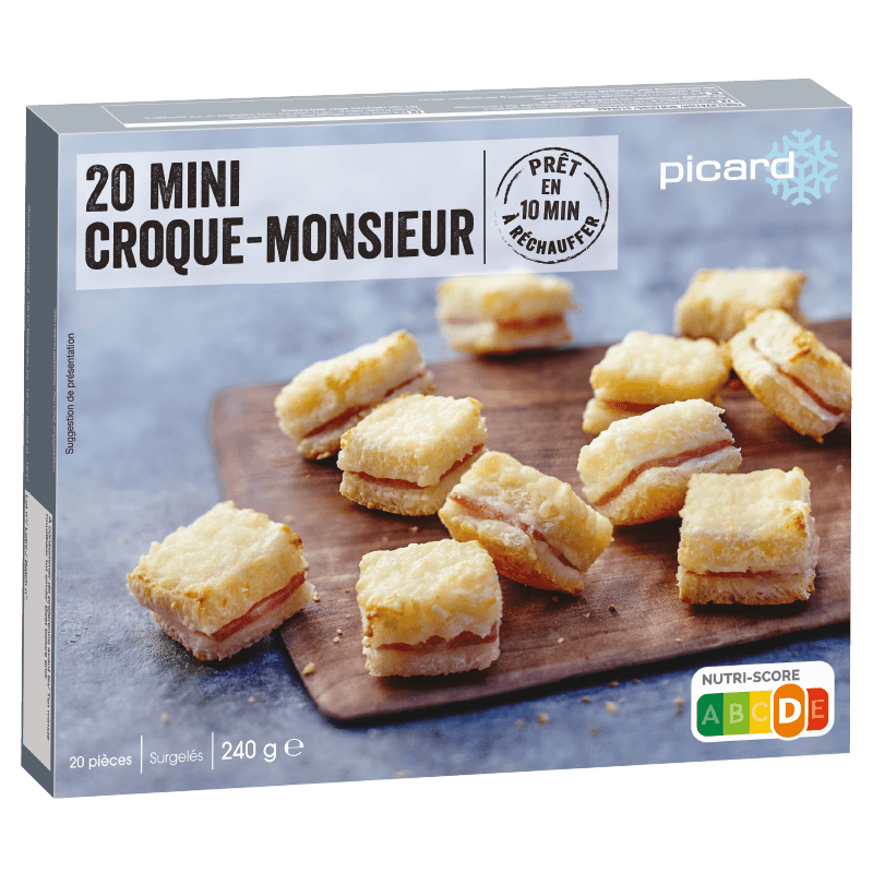 20 mini croque-monsieur - 47344 - Picard Réunion