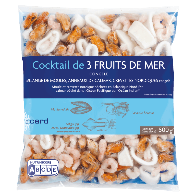 Cocktail de 3 fruits de mer - 48179 - Picard Réunion