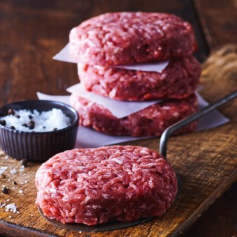 6 biftecks hachés Label Rouge - 60831 - Mise en situation - Picard Réunion