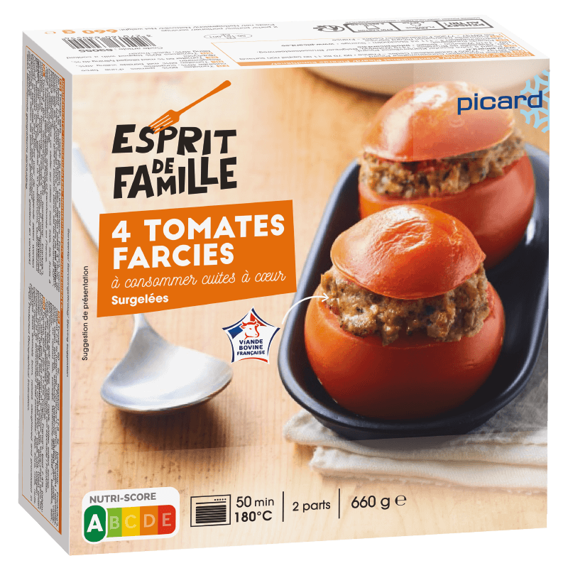 4 tomates farcies - 63055 - Picard Réunion