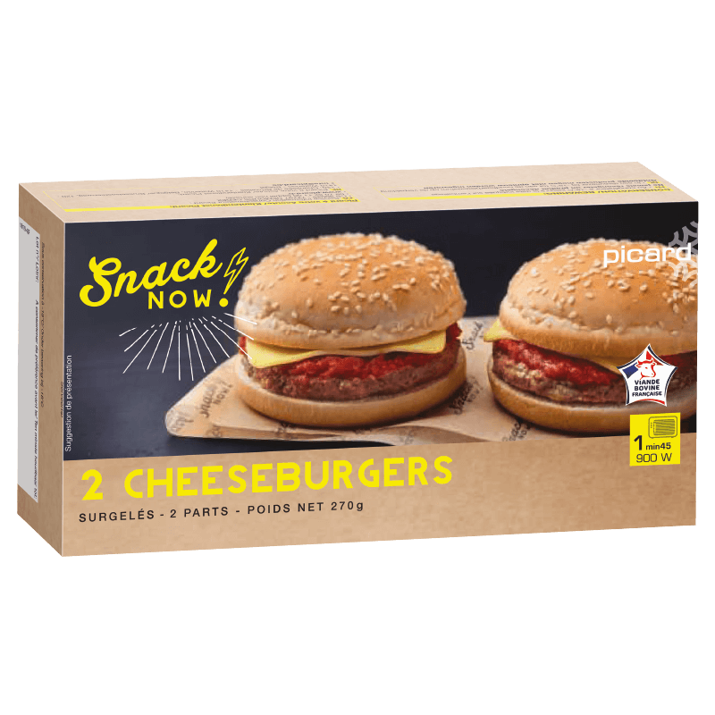 2 cheeseburgers - 69330 - Picard Réunion