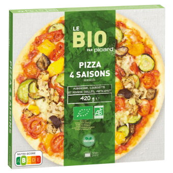 Pizza 4 saisons bio - 71766 - Picard Réunion