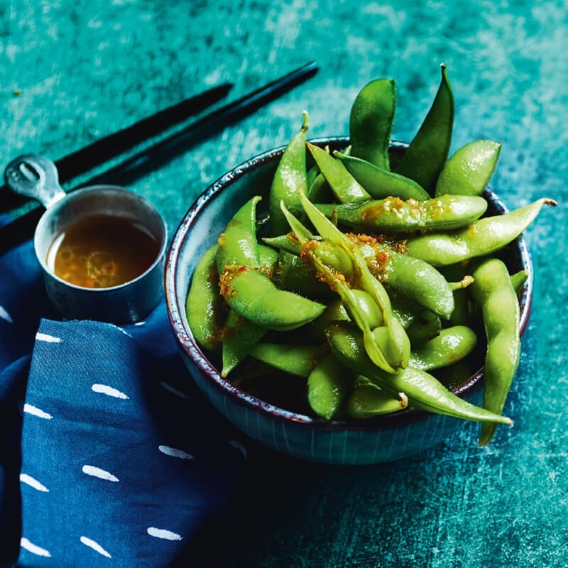 Edamame et sauce épicée Picard Réunion