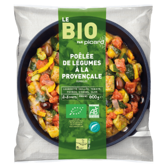 Poêlée de légumes à la provençale bio - 75465 - Picard Réunion