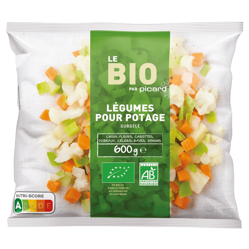 Légumes pour potage bio - 75530 - Picard Réunion