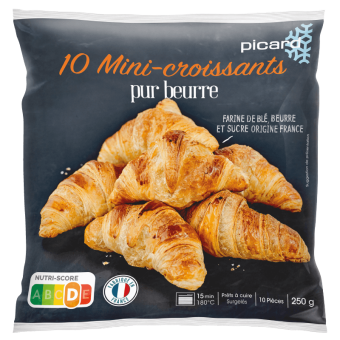 10 mini-croissants