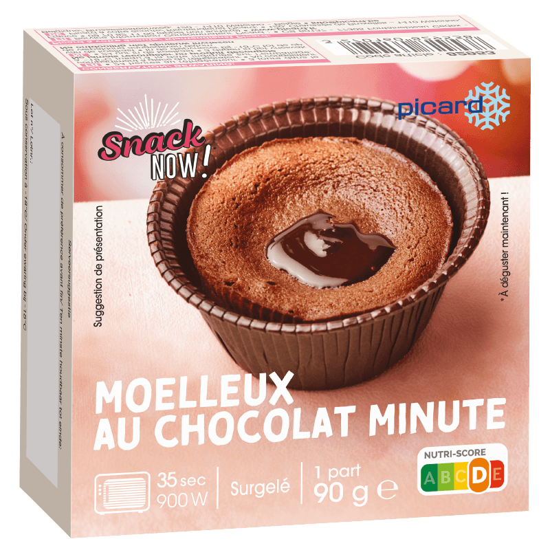 Moelleux au chocolat minute - 82953 - Picard Réunion