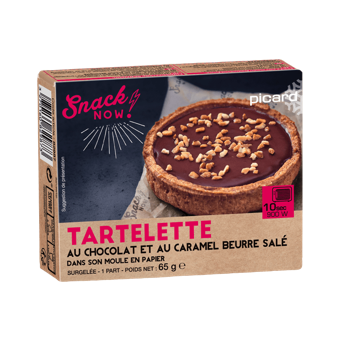 Tartelette au chocolat et au caramel beurre salé - 82987 - Picard Réunion