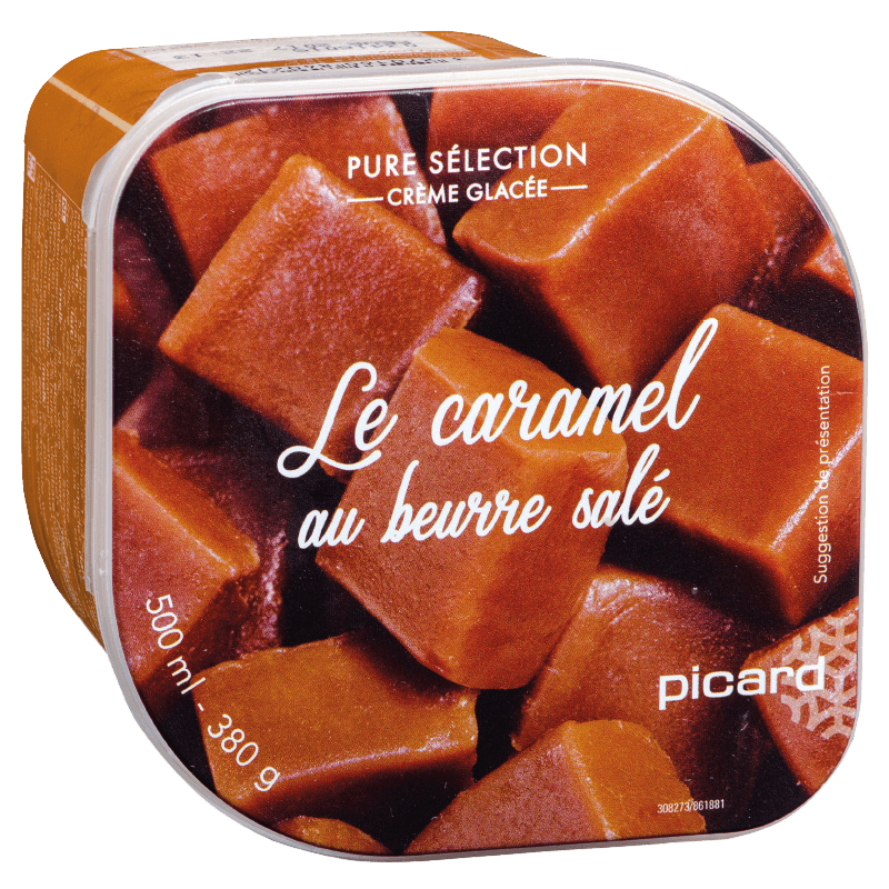 Glace Le caramel au beurre salé - 84021 - Picard Réunion