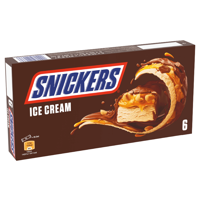 6 Snickers - 84229 - Picard Réunion