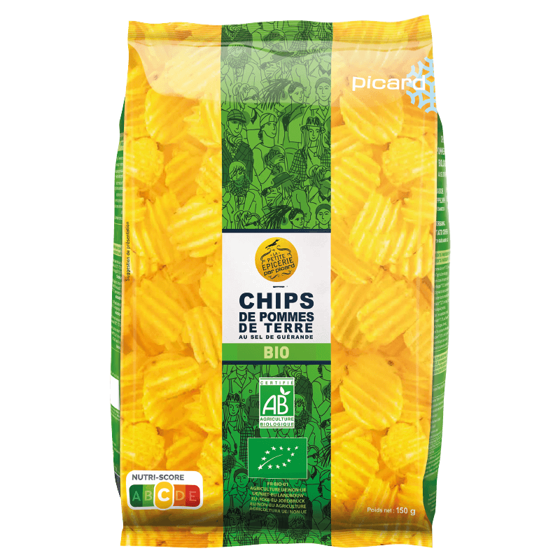 Chips de pommes de terre bio - 85121 - Picard Réunion