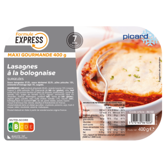 Lasagnes à la bolognaise - 86102 - Picard Réunion
