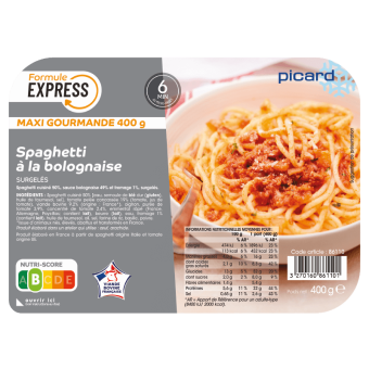 Spaghetti à la bolognaise - 86110 - Picard Réunion