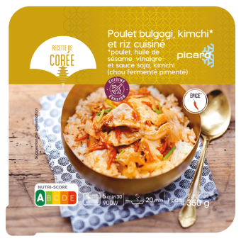 kimchi et riz cuisiné - 86611 - Picard Réunion