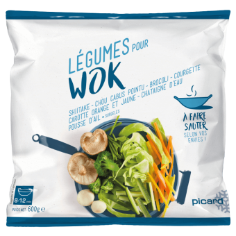 Légumes asiatiques pour wok - 87403 - Picard Réunion
