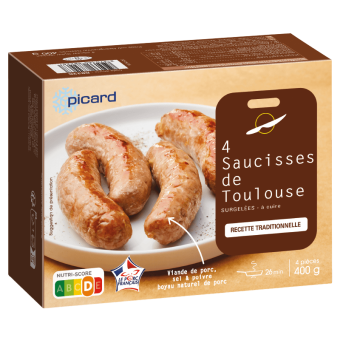 4 saucisses de Toulouse - 88226 - Picard Réunion