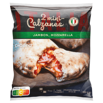 2 mini-calzones jambon mozzarella Italia - 89015 - Picard Réunion