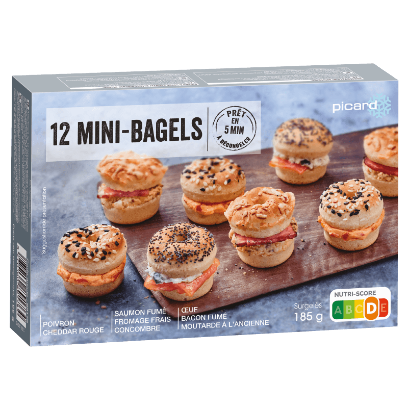 12 mini-bagels - 89176 - Picard Réunion