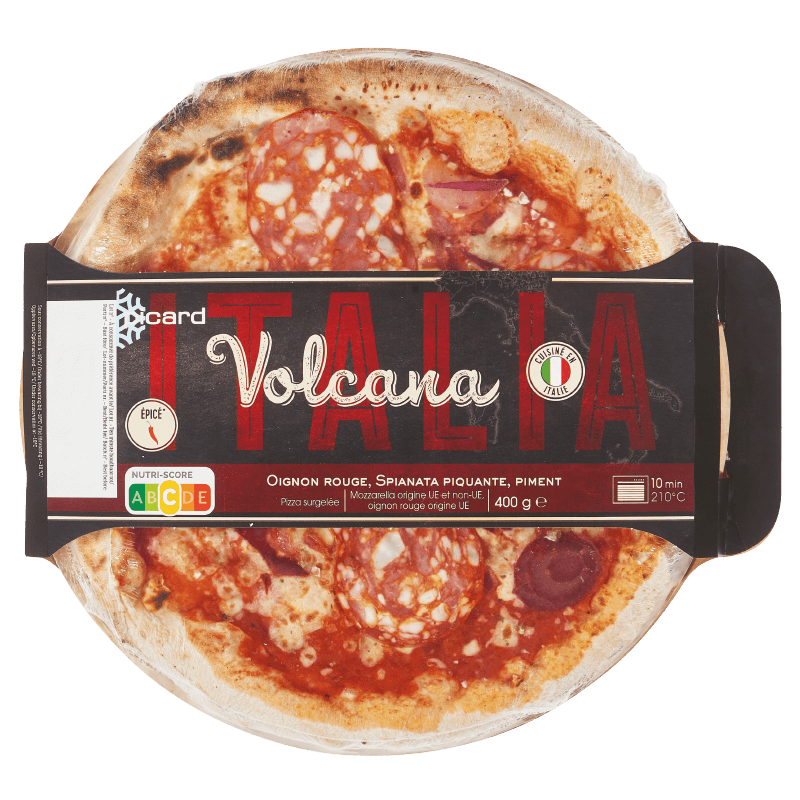 Pizza Volcana "Italia" - 89409 - Picard Réunion
