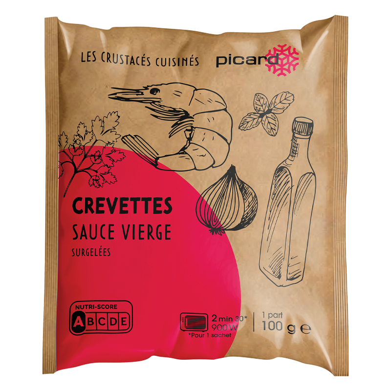 Crevettes sauce vierge - 86471 - Picard Réunion