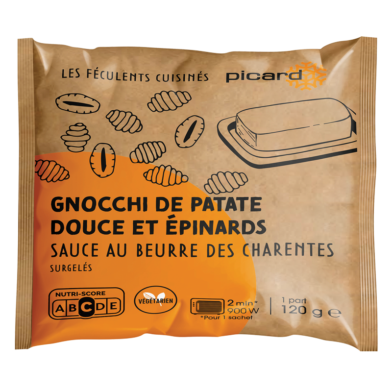 Gnocchi de patate douce et épinards - 86476 - Picard Réunion