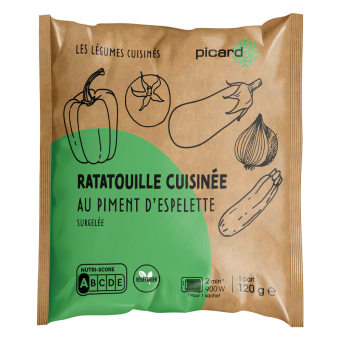 Ratatouille cuisinée au piment d'Espelette - 86482 - Picard Réunion