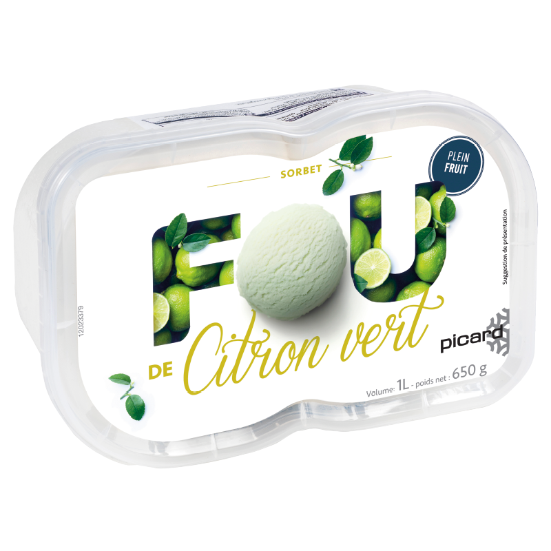 Sorbet Fou de citron vert - 84095 - Picard Réunion