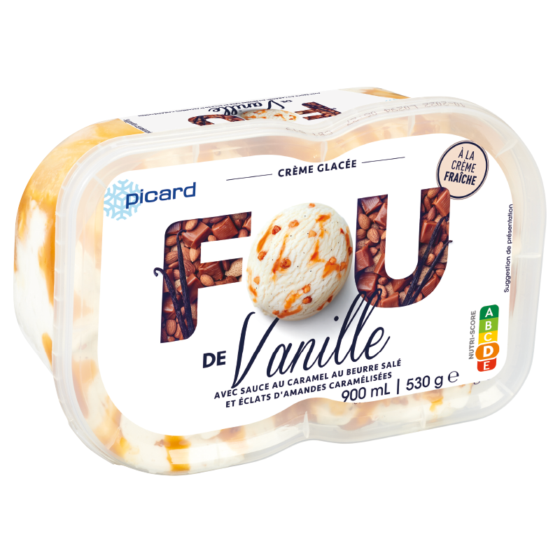 Crème glacée Vanille - 84161 - Picard Réunion