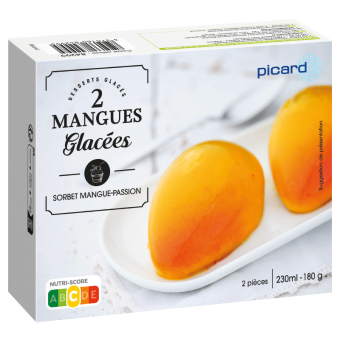 sorbet mangue-passion - 84299 - Picard Réunion