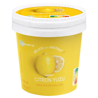 Sorbet citron - yuzu - 84367 - Picard Réunion