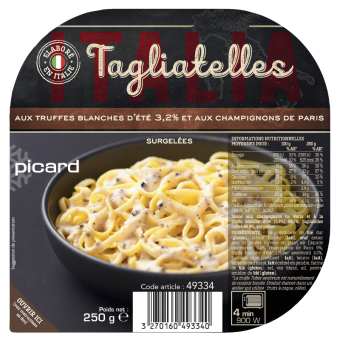 Tagliatelles aux truffes blanches d'été (3 %) - 49334 - Picard Réunion
