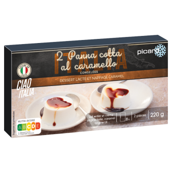 2 moelleux chocolat caramel au beurre salé - Picard Réunion