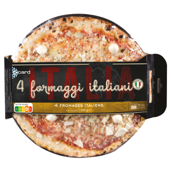 Pizza 4 formaggi italiani "Italia" - 89012 - Picard Réunion