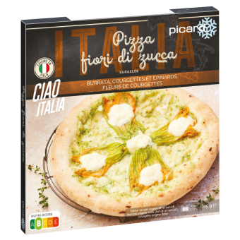 Pizza fiori di zucca - 89391 - Picard Réunion