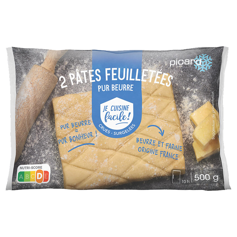 PATE FEUILLETEE PUR BEURRE