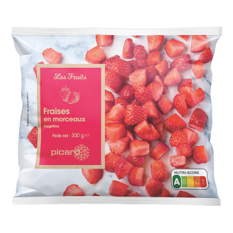 300G FRAISES MORCEAUX