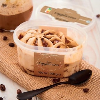 Crème glacée façon cappuccino à l'italienne