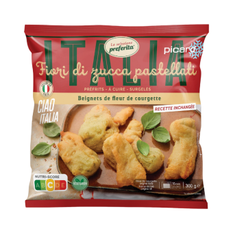 Fiori Zucca pastellati beignets fleur de courgette