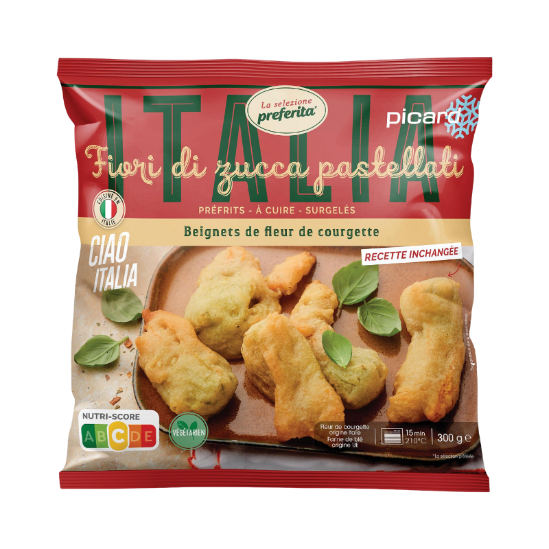 Fiori Zucca pastellati beignets fleur de courgette