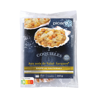 2 coquilles aux noix de...