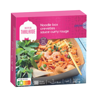 Noodle box crevettes sauce...