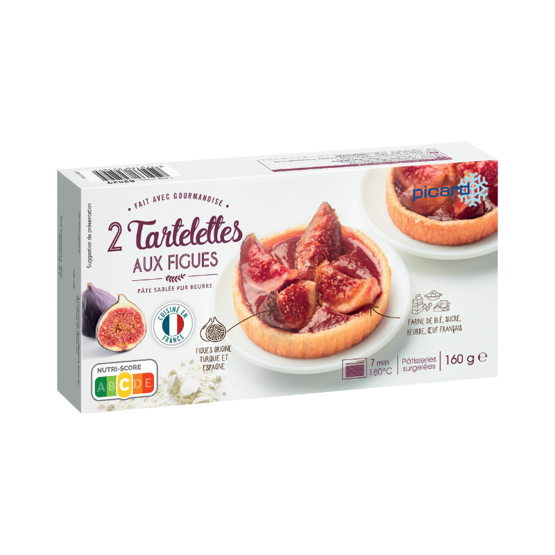 2 tartelettes aux figues