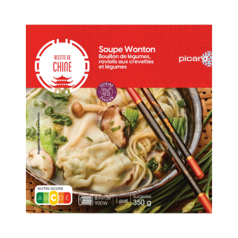 Soupe wonton bouillon...