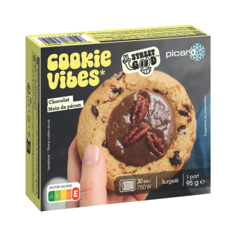 Cookie vibes, chocolat noix...