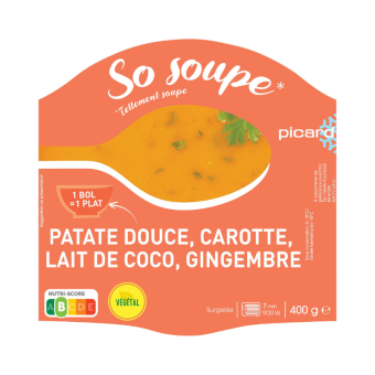 Soupe patate douce,...