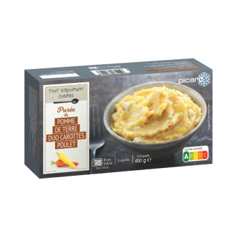 Purée pomme de terre, duo...