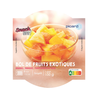 Bol de fruits exotiques